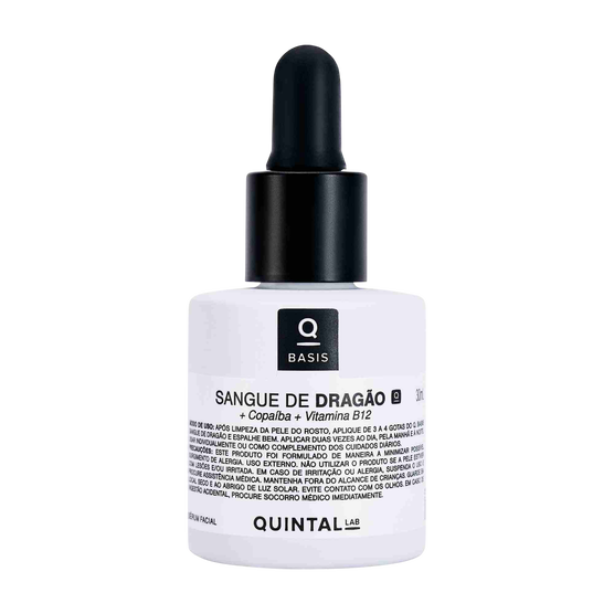 S&eacute;rum Facial Sangue de Drag&atilde;o e Copa&iacute;ba +Vit B12 Q.Basis